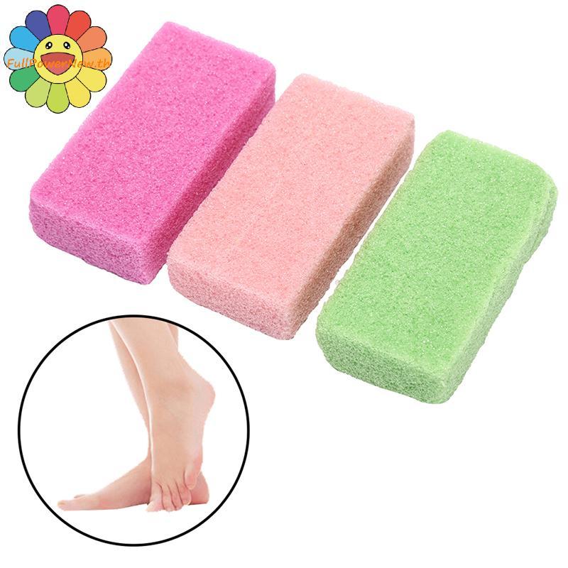 POWER หินภูเขาไฟฟองน้ํา Exfoliate Foot Care ลบ Hard Dead Skin Feet Rasp TH
