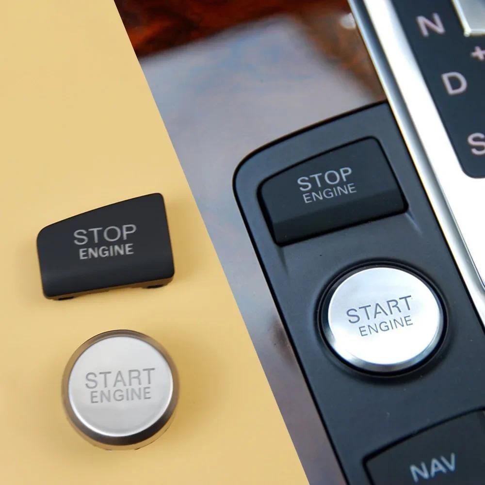 4ล0905217B สีดํา Motorstart Motorstopp OE Start Stop เครื่องยนต์ปุ่มสวิทช์สําหรับ Audi Q7 2010-2014 