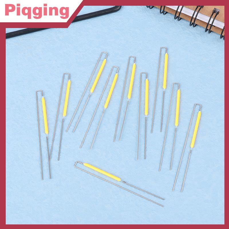 Piqging 10 ชิ้น 3 โวลต์ 30 มิลลิเมตร Led Filament หลอดไฟชิ้นส่วนเซรามิค Spot เชื่อม Filament โคมไฟลวด LED ไดโอดบางส่วนหลอดไฟชิปอะไหล่ TH