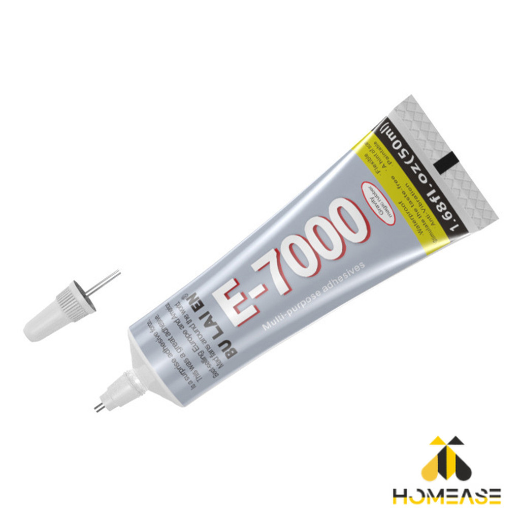 E7000 กาวพลังสูง 50/110ML DIY ตกแต่งเจาะอเนกประสงค์โปร่งใสกาวซ่อมกระเป๋าหนัง เครื่องประดับ ของเล่น พ