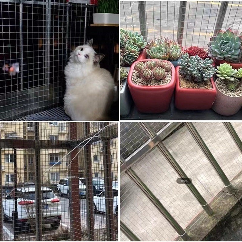 COW KING ลวดตาข่าย ชุบกัลวาไนซ์ ตาข่ายกรงไก่ ตาข่ายกรงนก ตะแกรงปูผนัง ตาข่ายลวด ลวดเหล็ก รั้วตาข่าย กันงู กันหนู ดักสั - รูปที่ 6