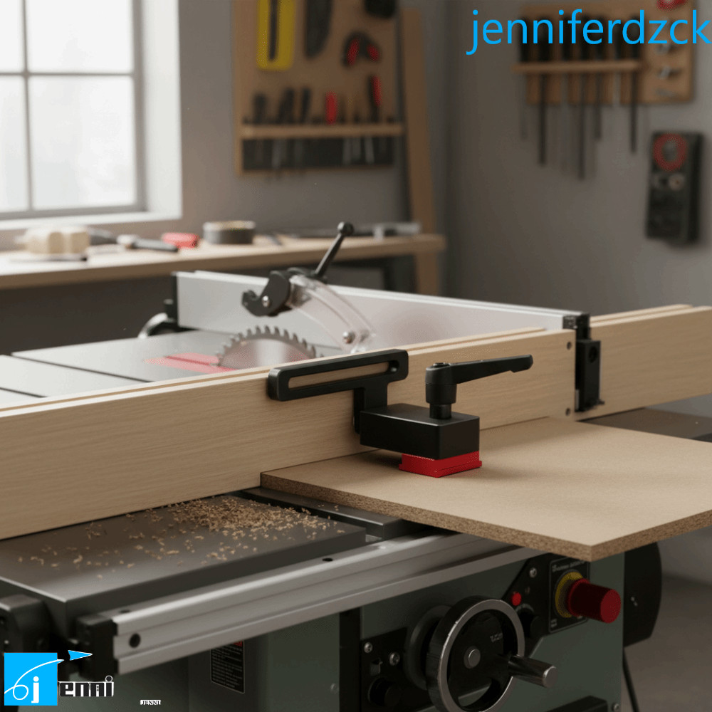 JENNIFE Miter Track Stop, อลูมิเนียมอัลลอยด์ก่อสร้างล็อคกลไก T Track Stop Block, Standard T-track 30