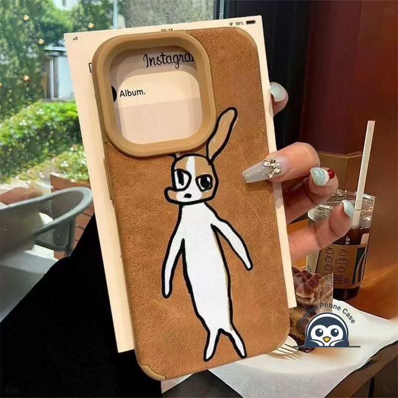 การ์ตูนตลก Beagle เคสโทรศัพท์สําหรับ IQOO 15 13 Z10X Z10 Turbo Pro Neo 11 Neo 10 Pro Plus ปลอกหนังนิ่มกันกระแทกหนัง Faux นุ่มปกหลัง