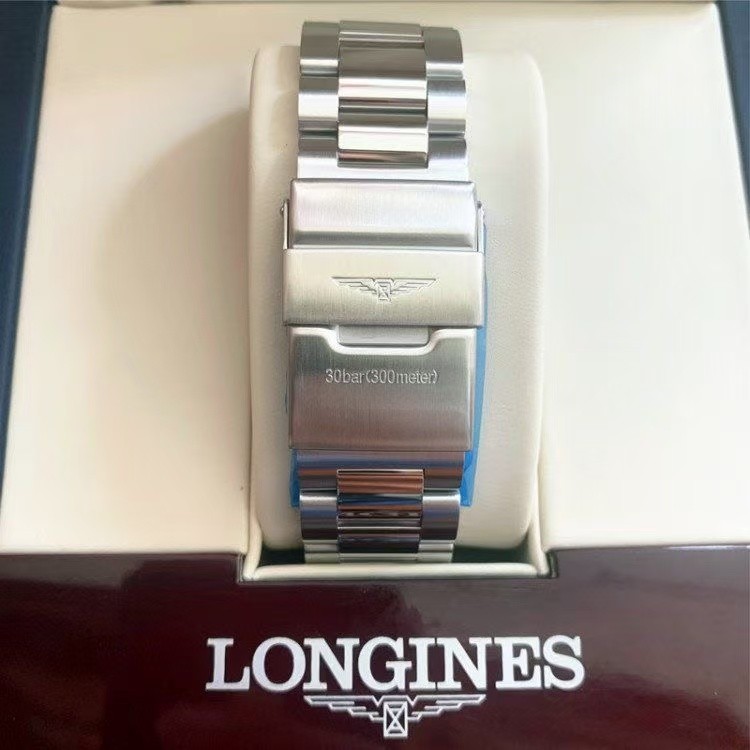 สร้อยข้อมือสแตนเลสแข็งสําหรับ Longines Conquest Series - กันน้ําและทนทาน 21mm