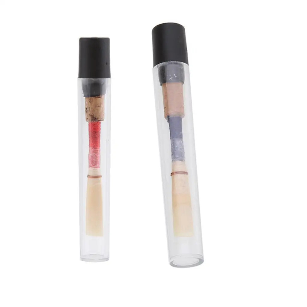 Oboe Reed, 1 ชิ้น Medium Hard Oboe Reeds Handmade Oboe Reed, Cork Wind Instrument Parts, 2 สี