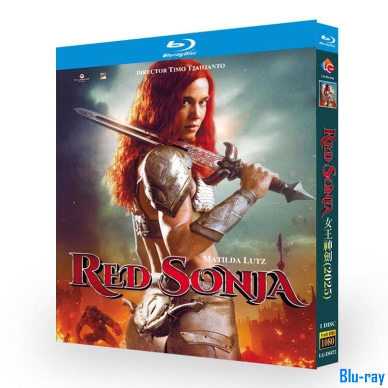 [BRAND NEW SEALED] American Film Red Sonja‎ (2025) กล่อง Blu-ray 1 แผ่น
