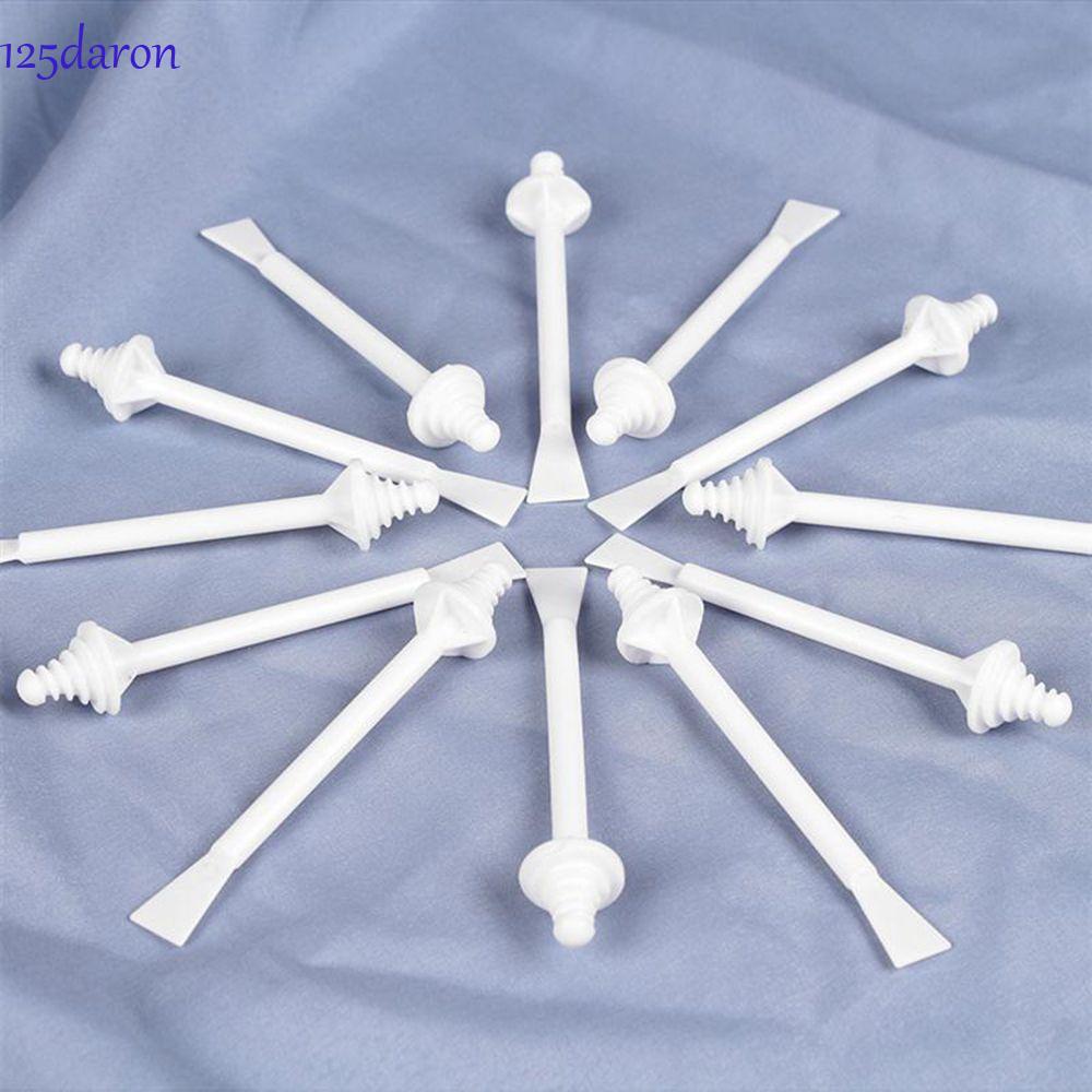 DARON1 Nose Wax Applicator Sticks Nostril ทําความสะอาดจมูกผู้หญิง PP กําจัดขนจมูก Facial Wax Sticks