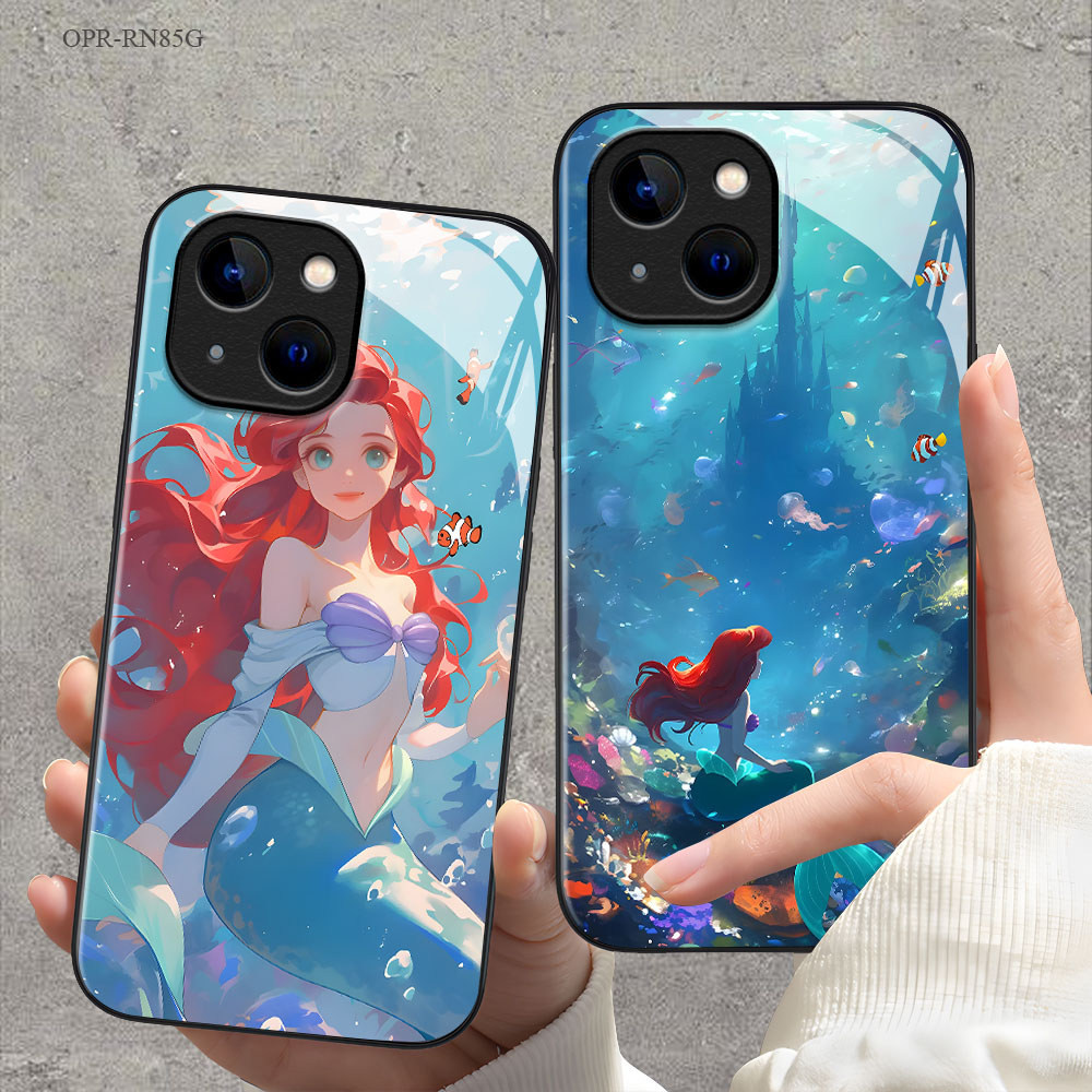 OPPO Reno 8 8Z 7 7Z 6Z 6 5 4 2F F11 F9 F7 F5 Pro Youth 4G 5G เคสออปโป้ Hat Boy Glass Case BL