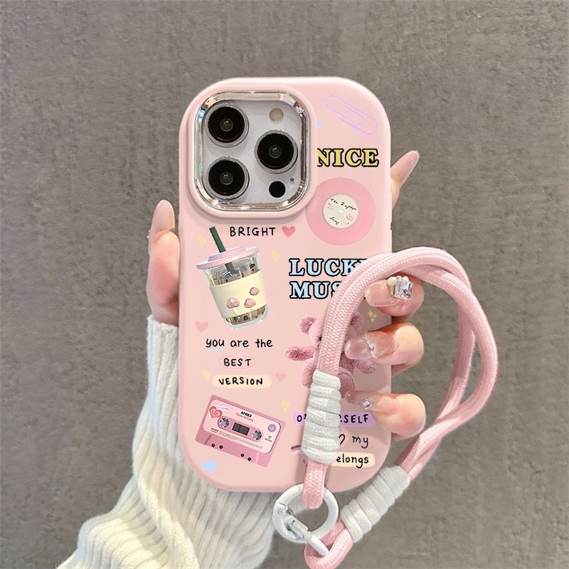 เคส Infinix + สร้อยข้อมือ Silikon Star Casing Case Infinix Hot 60i Smart 9 8 7 5 6 50i 40 20S 30 30i