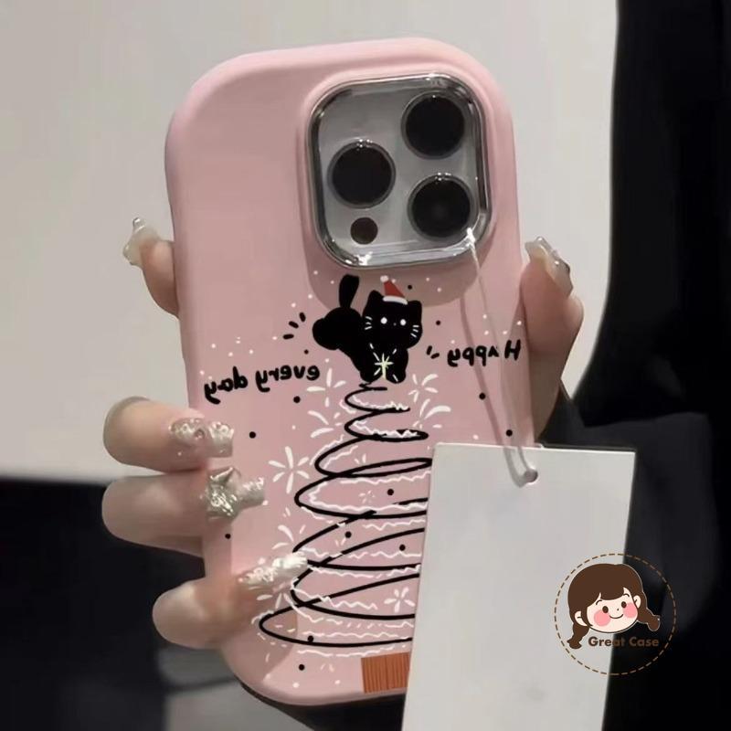 ต้นคริสต์มาสสีลูกกวาดเคสโทรศัพท์สําหรับ iQOO Z10 Z9 Turbo Z9X Z8X Z8 Z7 Z7X Z7i Z5 Z5X Z3 Z1X Z1 U5 