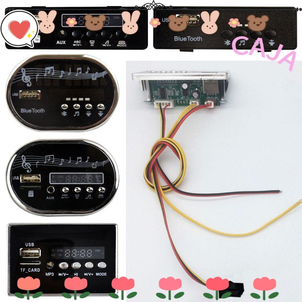 CAJA1 เครื่องเล่นเพลงคุณภาพสูง 12V RC อุปกรณ์เสริม USB MP3 และ TF Card Socket