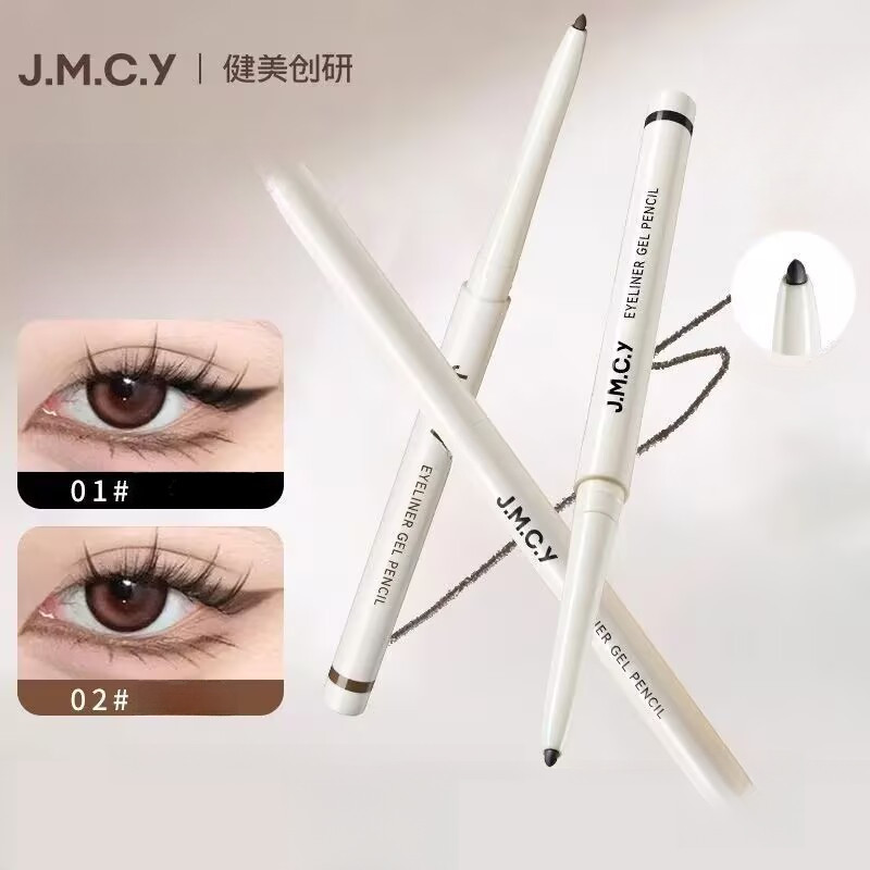 JMCY อายไลเนอร์ แห้งเร็ว กันน้ำ กันเหงื่อ ไม่เลอะ เนื้อเนียน ติดทนนาน