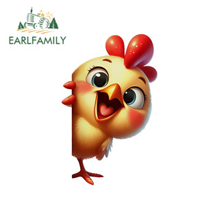 EARLFAMILY Rooster Peeker สติกเกอร์รถรถจักรยานยนต์สเก็ตบอร์ด…