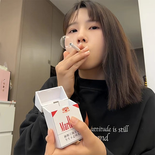 🔥จัดส่งทันที🔥ของเล่นบุหรี่เครื่องเป่าฟองสบู่รูปแบบตลก ขอเลี้…