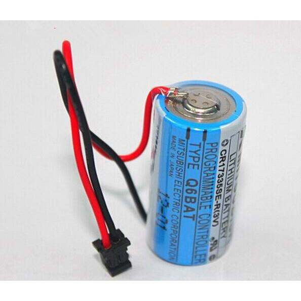 ใหม่ 1PCS ใหม่เดิม Mitsubishi Q series Q6BAT/CR17335SE-R 3V PLC แบตเตอรี่ลิเธียม