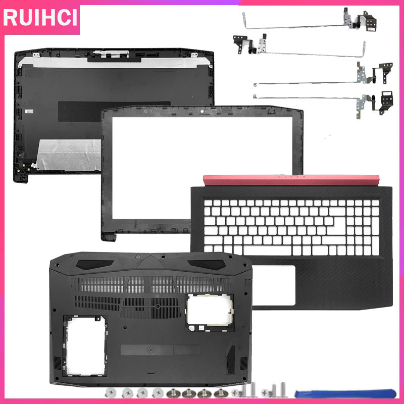 สําหรับ Acer Nitro 5 AN515-42 AN515-41 AN515-51 AN515-52 AN515-53 แล็ปท็อปใหม่ปกหลัง LCD/ฝาหน้า/บานพับ/Palmrest/ด้านล่างกรณี