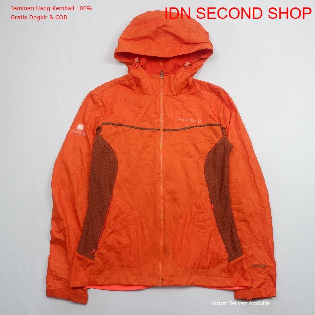 MERRELL Technical Shell Jacket - High-Vis Orange - Preloved