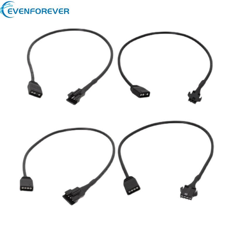 EV 2 ชิ้น ARGB สายสําหรับ DEEPCOOL Lian Li ARGB Connectors สายเคเบิลอะแดปเตอร์