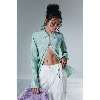 Piccoro - The Siren Shirt เชิ้ตผู้หญิงทรงเข้ารูป