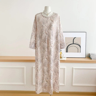 Nursing Kaftan - Farhah Free Size with Invisible Zip, Perfect for Celebrations | Floral Patterns &amp; More Designs Available