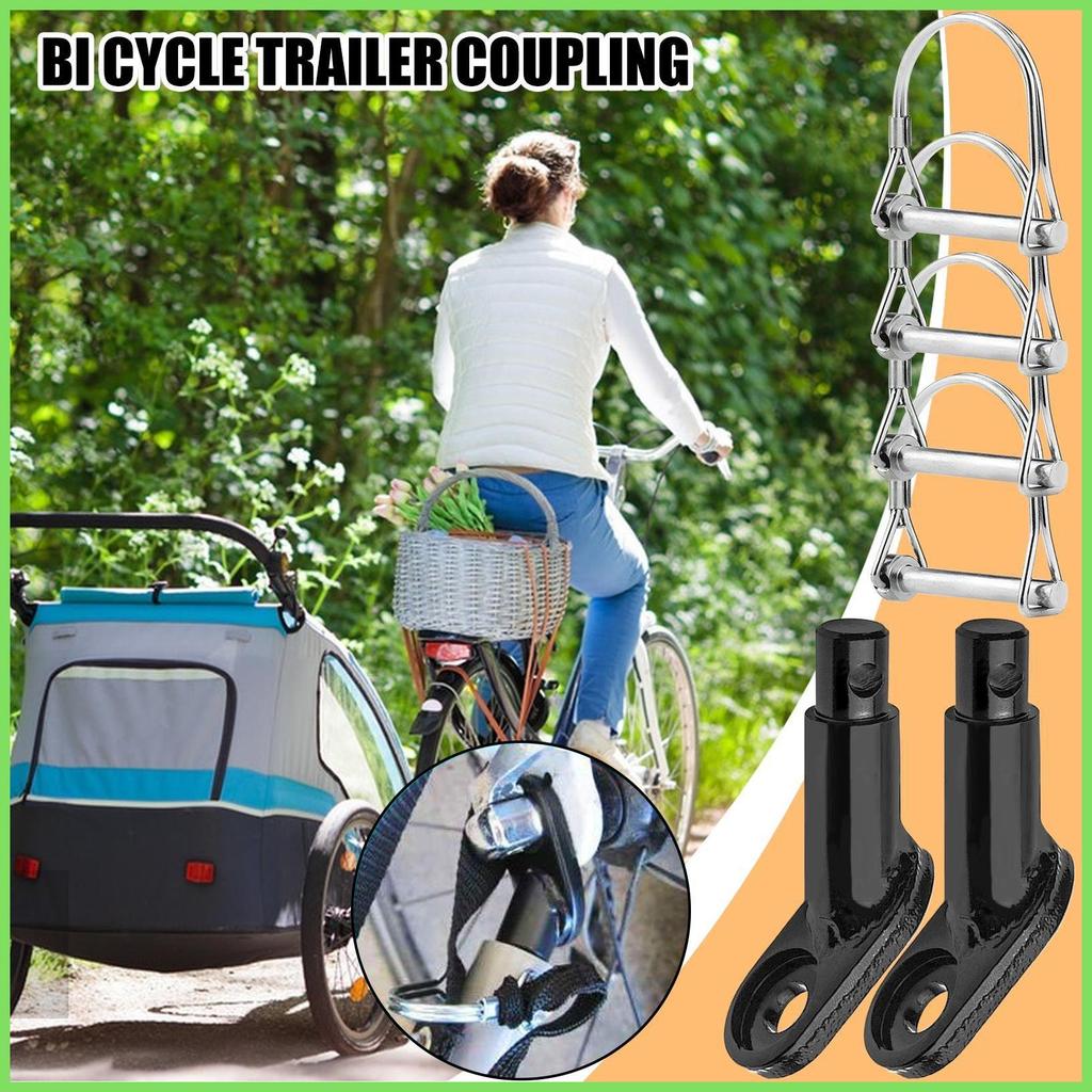 จักรยาน Trailer Coupler จักรยาน Cargo Trailer Coupler Shock-Absorbing Hook Heavy-Duty Quick-Release 