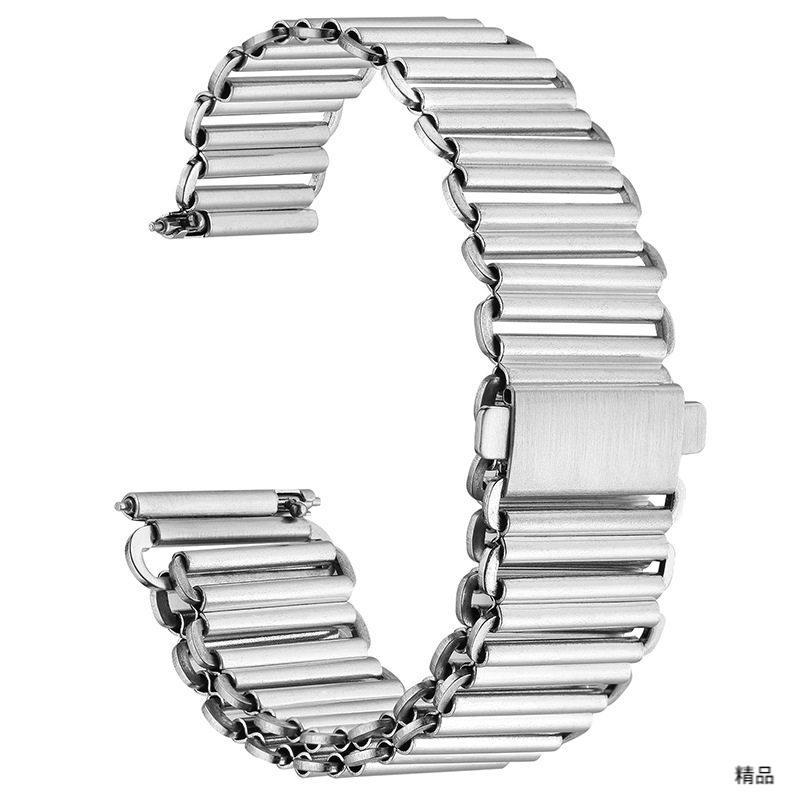 [Trendy Essential] 18mm 20mm Bamboo Bonklip สายสแตนเลส