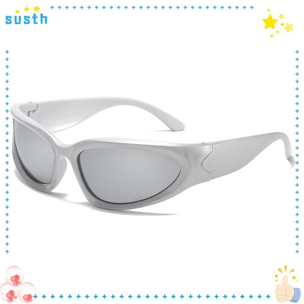 เฉดสีกีฬา SUSTH แว่นกันแดดป้องกุญรังสีUV สำหรับปั่นจักรยานกลางแจ้ง ทันสมัยสำหรับทั้งชายและหญิง