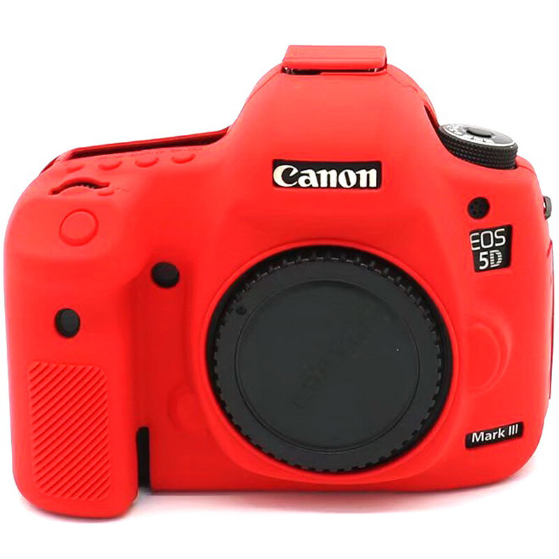 ยางซิลิโคนกล้องสําหรับ Canon EOS 5D3 5D Mark iii 5DS 5DSR