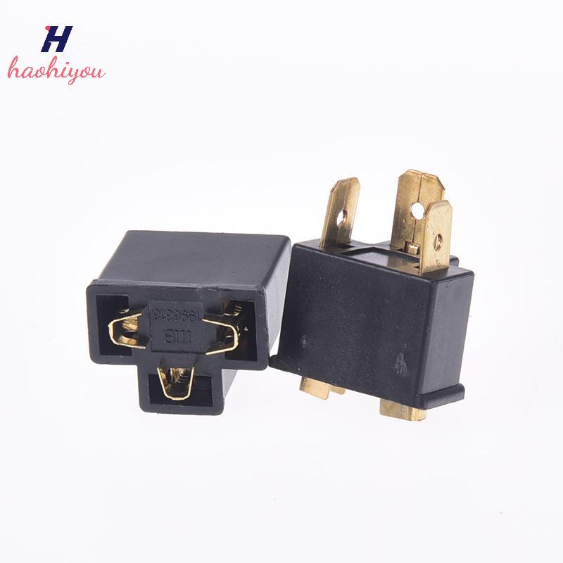 <haohiyou> 1 ชิ้น 3pin h4 รถปลั๊ก h4 ผู้ถืออัตโนมัติปลั๊ก 7.8 มม.โคมไฟปลั๊กหลอดไฟ soet Nice