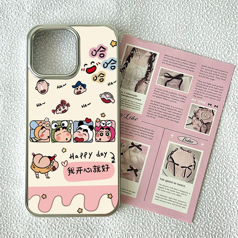 🔥Snap&Co🔥เคสโทรศัพท์มือถือ การ์ตูนน่ารัก กันกระแทก สําหรับ iPhone17 16 15 14 13 12 13Pro Max XR 11Pro 14/15PLUS 8Plus