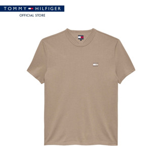 Tommy Hilfiger เสื้อยืด ผู้ชาย รุ่น DM0DM20322 0HD - สีน้ำตา…