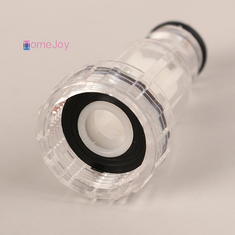 [HomeJoy-t] ขั้วต่อน้ํา + ตัวกรองอุปกรณ์เสริมอะแดปเตอร์เครื่องซักผ้ารถยนต์ตัวกรองแรงดัน Nets ท่อหัวฉีดข้อต่อท่อสวน