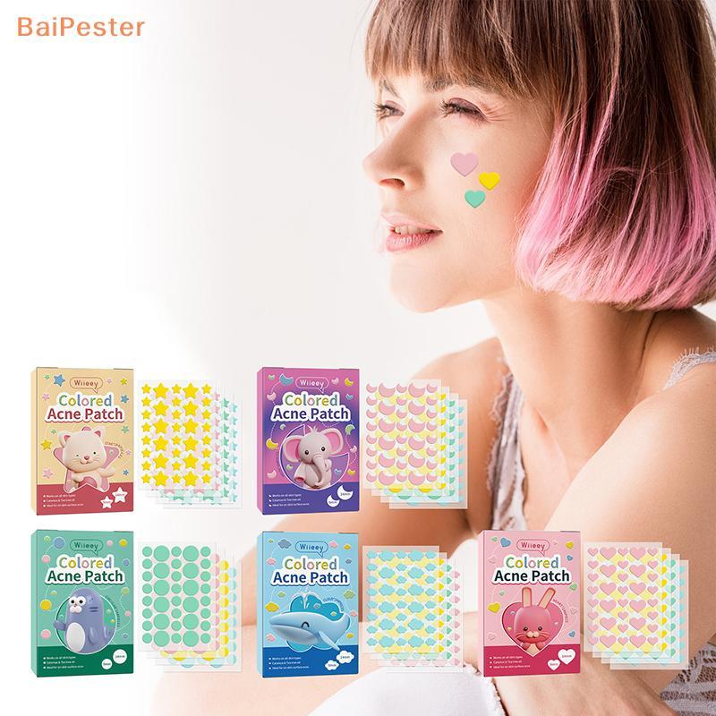 [BaiPester] 144PCS Pimple Patch สีสันที่มองไม่เห็น Skin Care Stiers คอนซีลเลอร์ Face Spot เครื่องมือ