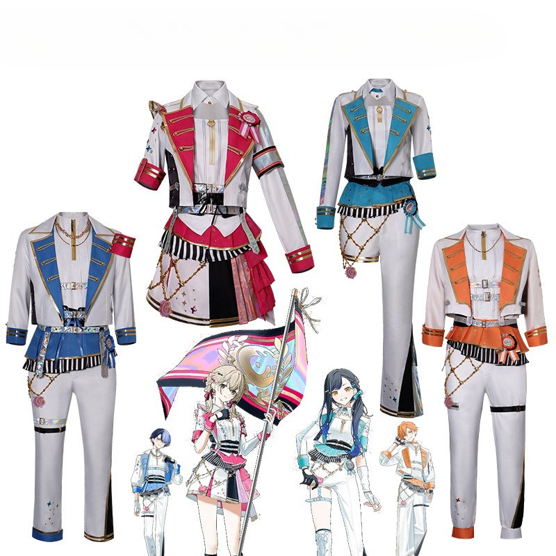PJSK ครบรอบ 5 ปี VBS Kohane Akito An Toya ชุดคอสเพลย์สำหรับการแสดงบนเวที
