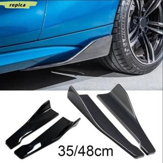 ROPICA รถด้านข้างกระโปรงกันชนบาร์,สปอยเลอร์ Splitter Diffuse…