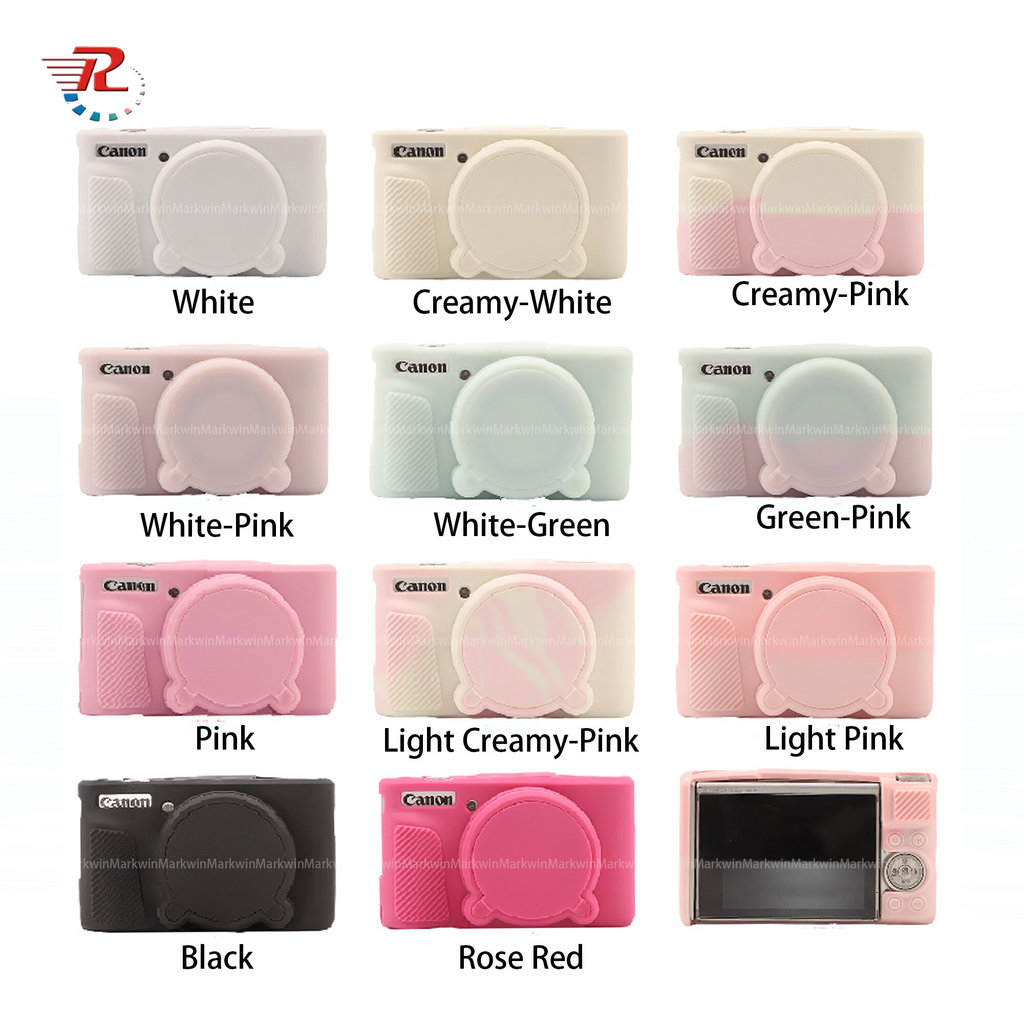เคสกล้อง Canon ยางซิลิโคนอ่อนนุ่มน่ารัก SX740HS เคส Canon สําหรับ Canon SX740 SX740HS