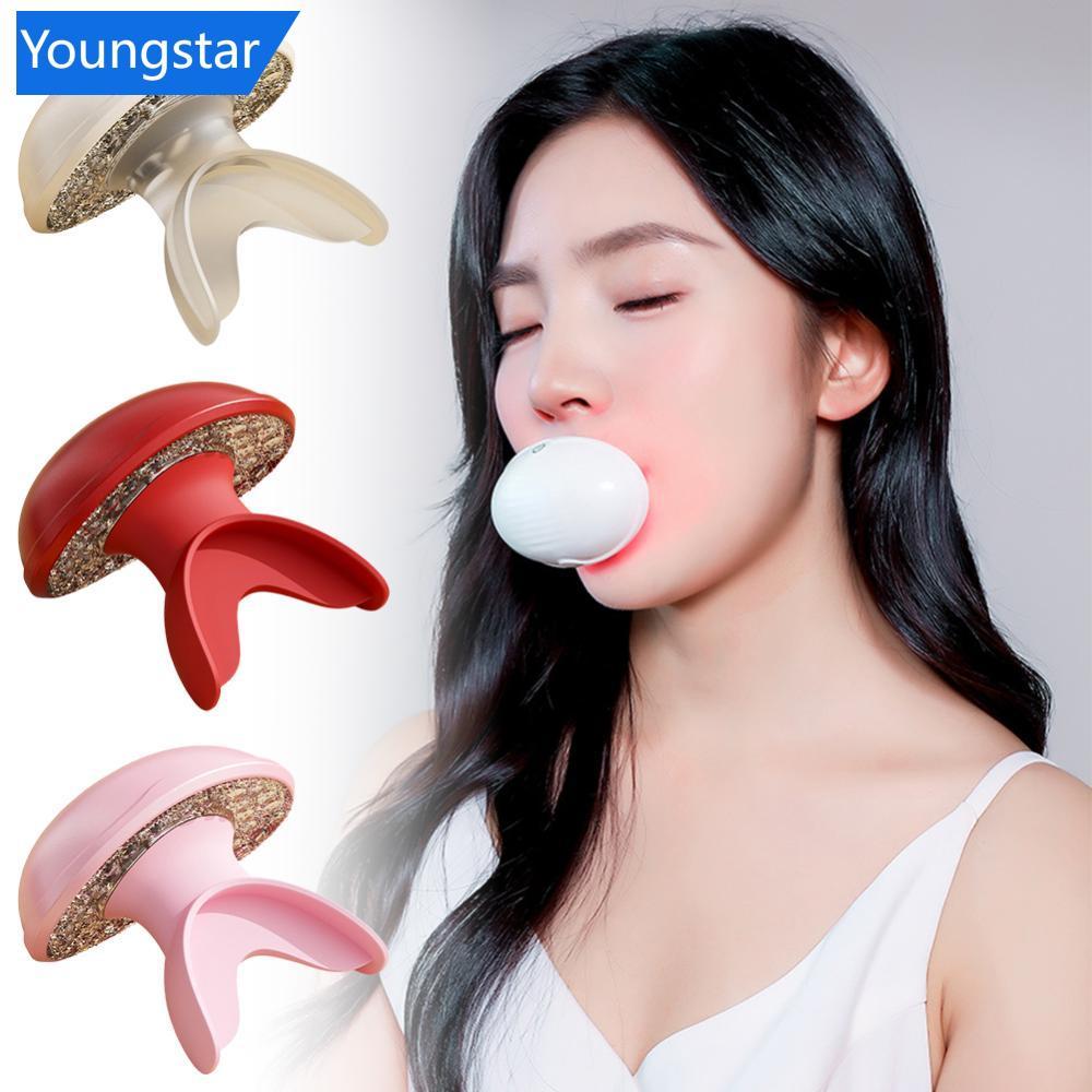FYY Lip Beauty อุปกรณ์ LED เครื่องทําความร้อน Lip Protector อินฟราเรดคอลลาเจน Pouting ริมฝีปากชาร์จ 