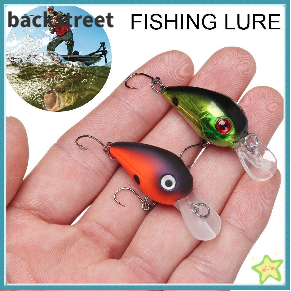 BACKSTAGEREETDV Fishing Lure Lure Bait Bass Perch Mini micro Hard Fishing Lure