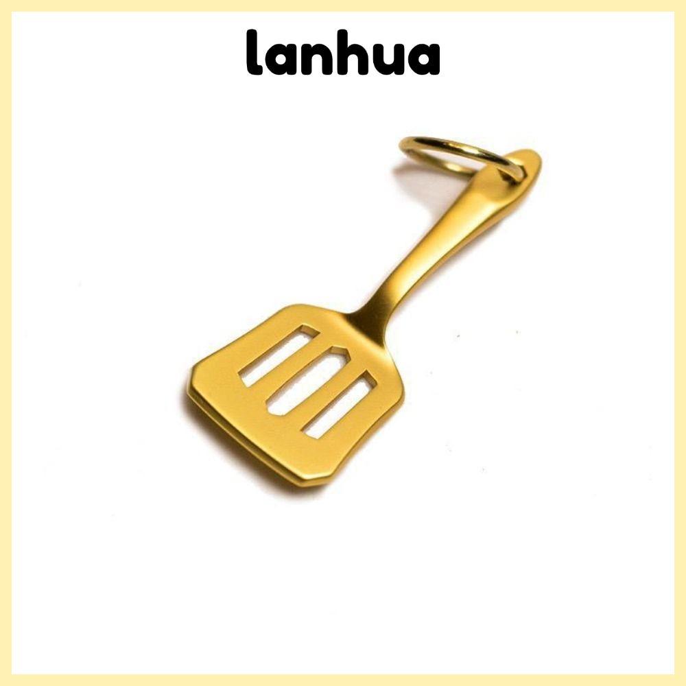 LANHUA Teamfight Tactics พวงกุญแจ, สร้อยคอประณีต Gold Shovel พวงกุญแจ, มินิน่ารักของขวัญวันเกิดของเล