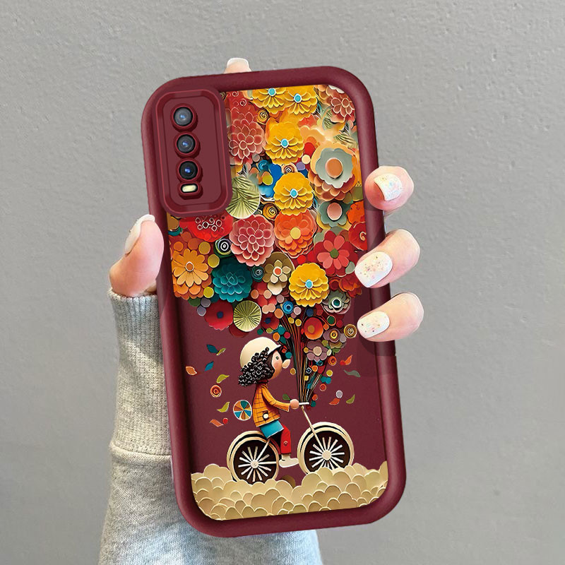 เคสโทรศัพท์แบบนุ่มสําหรับVIVO Y20 Y20i Y20A Y12S Y20T Y20s [G] V2026 V2027 V2028 V2029 V2032 V2033 V