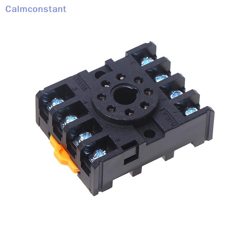 Ca> 1/5 ชิ้น PF083A Power Relay ฐาน Soet 8 Pins รีเลย์ Soet สําหรับ MK2P AH3 ASY DH48S รางติดตั้งได้