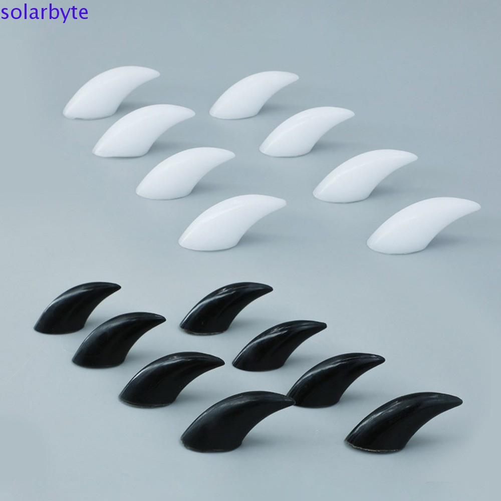 SOLARBYTE 8pcs สัตว์ Fursuit Claws อุปกรณ์เสริม,อีพ็อกซี่ Handmade Furry Claws เล็บ,น่ารัก Cos Porps