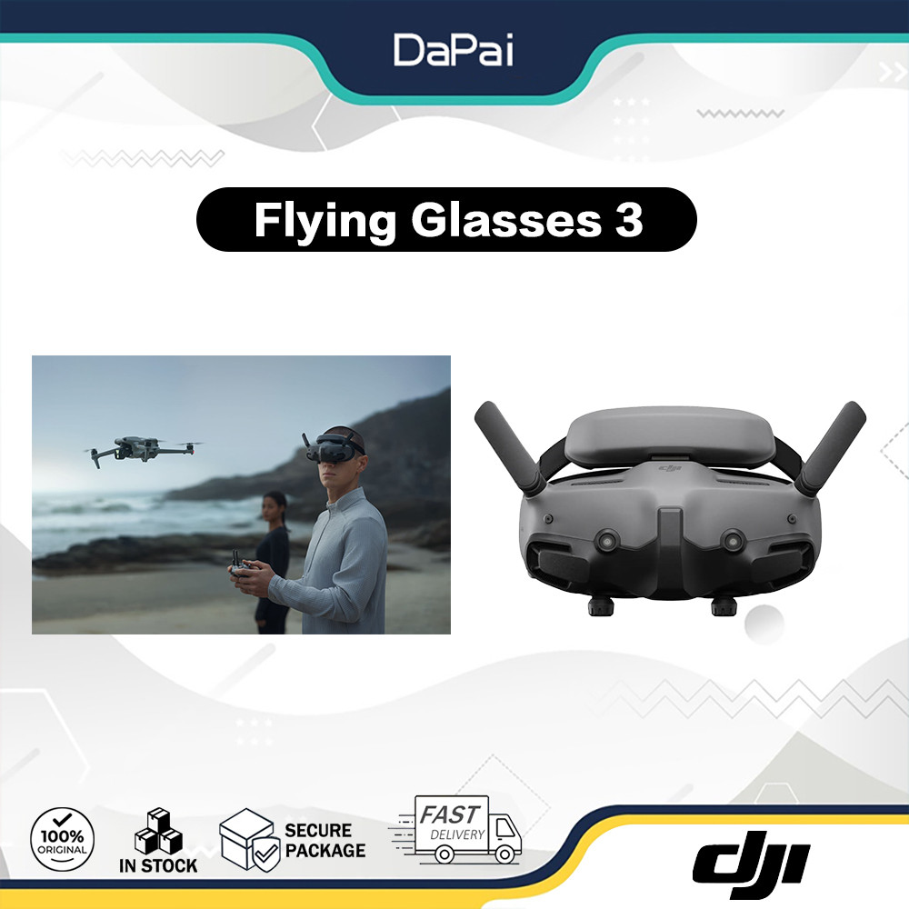 DJI Flying Glasses 3 ผลิตภัณฑ์ที่ใช้ร่วมกันได้ DJI Avata 360 /DJI Neo 2 /DJI Avata 2 /DJI Mini 4 Pro