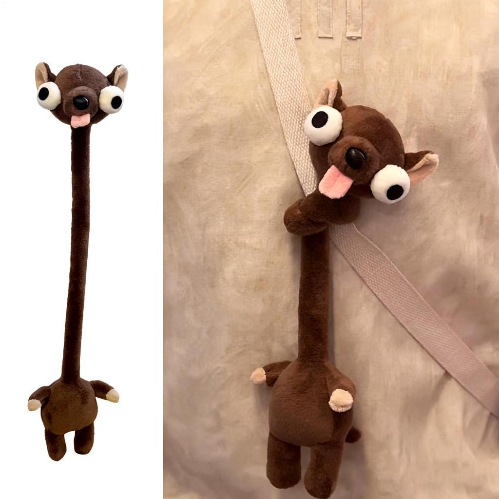 ตุ๊กตาสัตว์ 15.7 นิ้ว Bendable คอยาวตุ๊กตาของเล่นตุ๊กตาของเล่นสําหรับวันเกิด Party Home Nursery ห้อง