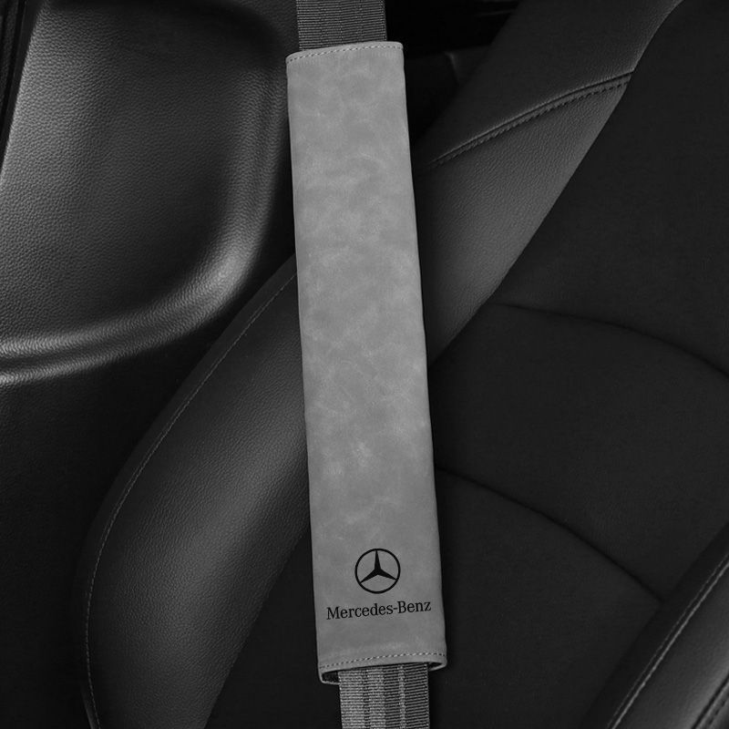 汽车安全带护肩套翻毛皮护肩套舒适汽车用品柔软加长保护套保险带260410 แผ่นรองไหล่สำหรับเข็มขัดนิรภัยในรถยนต์, แผ่นรองไหล่หนังกลับ, อุปกรณ์เสริมในรถยนต์ที่ให้ความสะดวกสบาย, ปลอกป้องกันเข็มขัดนิรภัยแบบนุ่มและยาว รุ่น 260410
