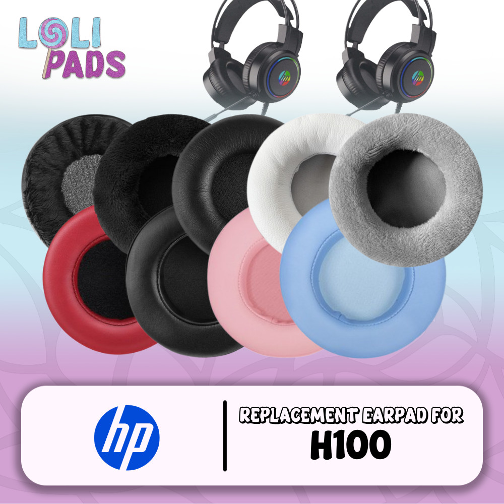 แผ่นรองหูฟัง Earcup Earcushion HP H100 H 100 H-100 แผ่นโฟม