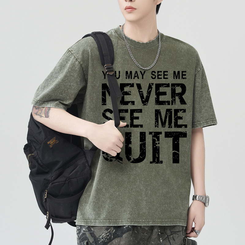 เสื้อยืดแขนสั้นผ้าฝ้ายคุณภาพดี หนัก 230 กรัม เหมาะสำหรับทั้งผู้ชายและผู้หญิง