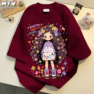 【จัดส่งตลอด 24 ชั่วโมง】NFV พร้อมส่ง🎨พาทิค เสื้อยืดทรงหลวมฤดูร้อน ใส่สบาย ระบายอากาศ YG5379