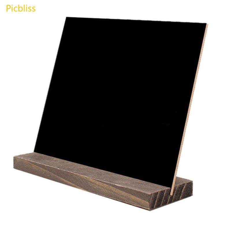 Picbliss Mini กระดานดําป้ายโต๊ะกระดานดํางานแต่งงานยินดีต้อนรับป้ายโต๊ะสําหรับตัวอักษรคนรัก Home ขายป