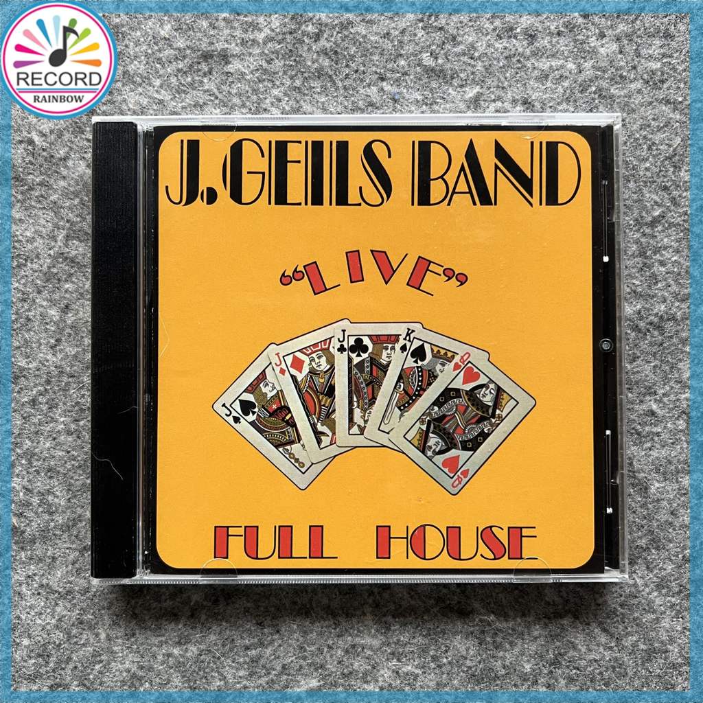 The J. Geils Band "Live" Full House Original CD Album [Sealed] Brand New 1Z03052 -TH2